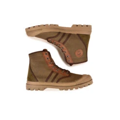 Pataugas AUTHENTIQUE M/MIXTC H4H KAKI -Pataugas Soldes Boutique 628188 BOOTS HOMME OG M MIXT C H4H KAKI 6