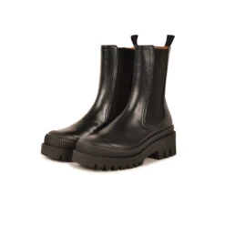 Pataugas AINOA CH/N F4H NOIR -Pataugas Soldes Boutique 628291 BOOTS FEMME AINIOA CH N F4H NOIR 5