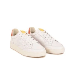 Pataugas BASALT/N F2H BLANC/CORAIL 12 Pataugas BASALT/N F2H BLANC/CORAIL -Pataugas Soldes Boutique BASKET FEMME BASALT N F2I BLANC CORAIL 628053 936 4