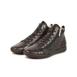 Pataugas PALME/MIXGL F4I NOIR 16 Pataugas PALME/MIXGL F4I NOIR -Pataugas Soldes Boutique BASKET FEMME PALME MIXGL F4I NOIR 628457 850 5