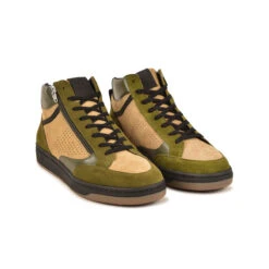 Pataugas BASALTE M/ZMIX H4I TAUPE 12 Pataugas BASALTE M/ZMIX H4I TAUPE -Pataugas Soldes Boutique BASKET HOMME BASALT ZMIX H4I TAUPE 628472 154 4