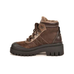 Pataugas AINOA/HK MO F4I CAFE -Pataugas Soldes Boutique BOOTS FEMME AINOA HK MO F4I CHOCOLAT 628455 801 3