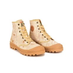 Pataugas AUTHENTIQUE M/TOPO F2I BEIGE -Pataugas Soldes Boutique BOOTS FEMME OG M TOPO F2I BEIGE 628340 150 4