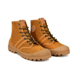 Pataugas AUTHENTIQUE/S F4G OCRE -Pataugas Soldes Boutique BOOTS FEMME ORIGINALE S F4G OCRE 4