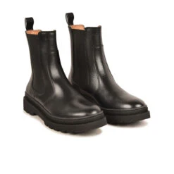 Pataugas VITUS H/N F4I NOIR -Pataugas Soldes Boutique BOOTS FEMME VITUS H N F4I NOIR 628562 850 4