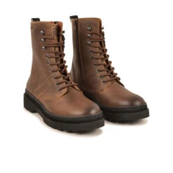 Pataugas WANDA/WL F4I OCRE -Pataugas Soldes Boutique BOOTS FEMME WANDA WL OCRE 628508 251 4